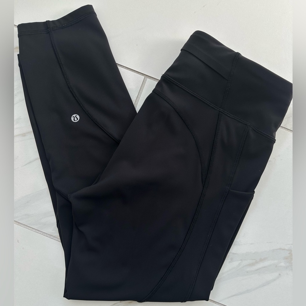 Lululemon time to sweat high rise crop 23” leggings pant
